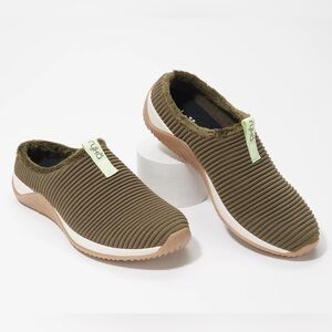 Ryka Mule Comfort Shoes for Women in olive